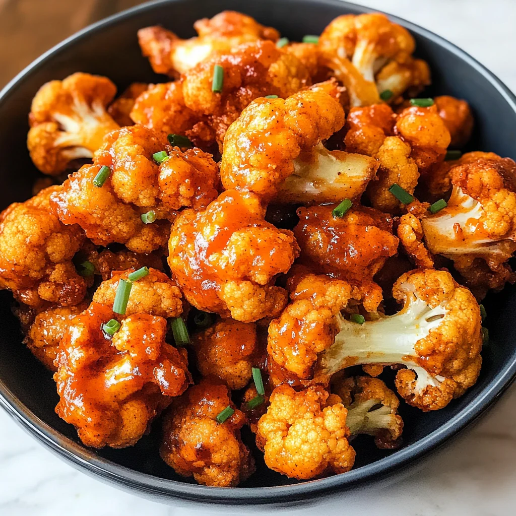 Air Fryer Buffalo Cauliflower