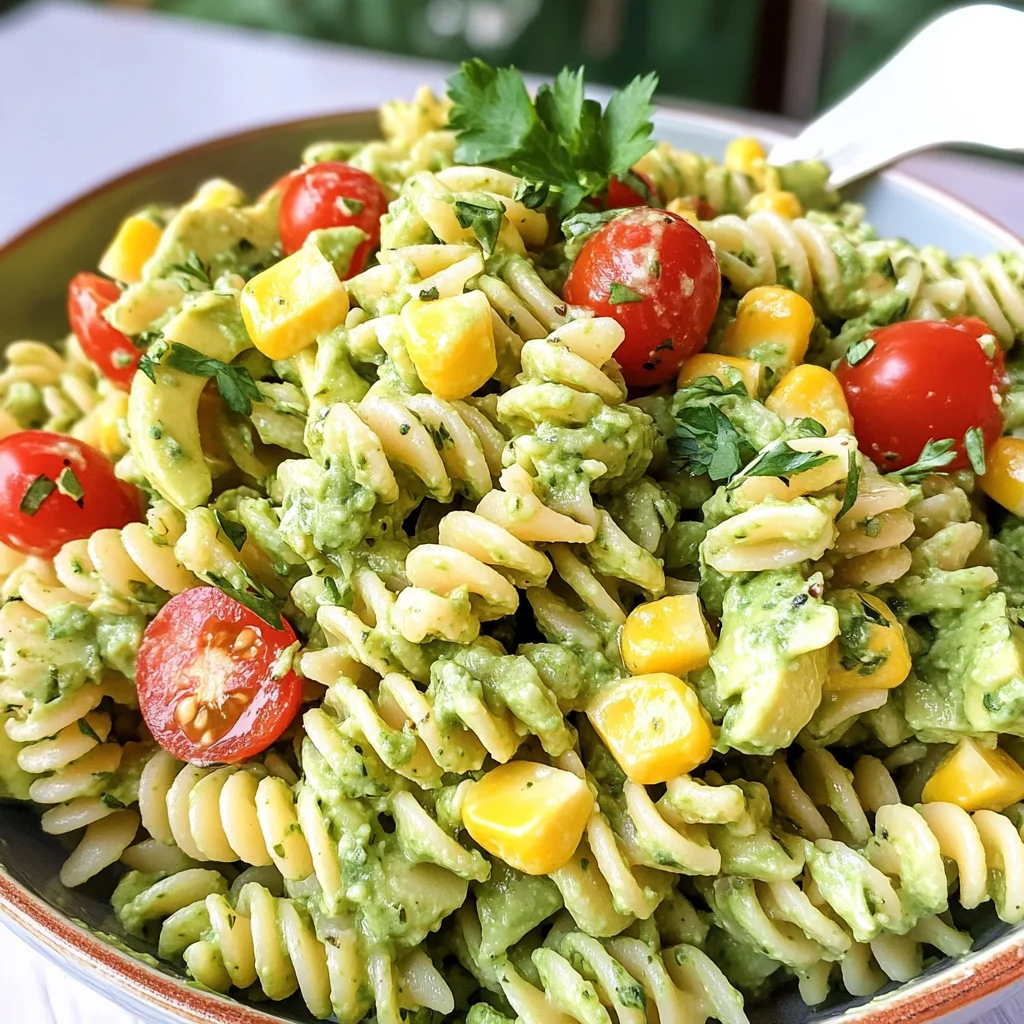 Avocado Pasta Salad