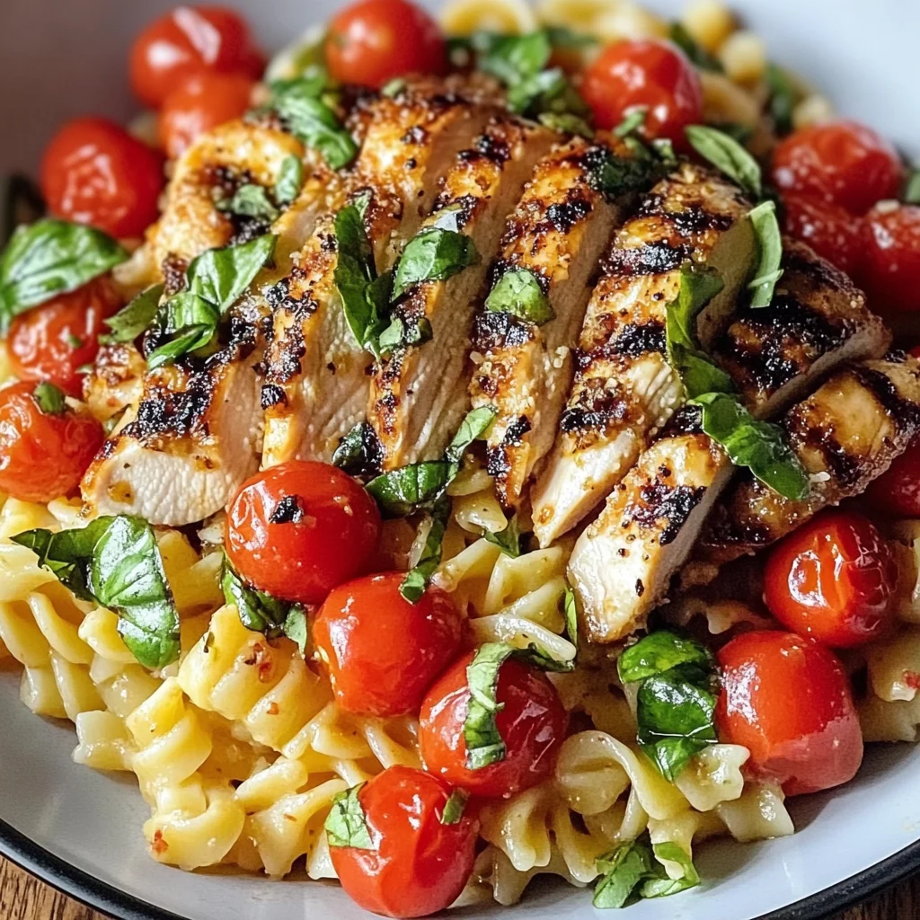 Bruschetta Chicken Pasta