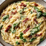 Creamy Tuscan Orzo