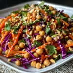 Crunchy Thai Chickpea Salad Recipe That You'll Love!