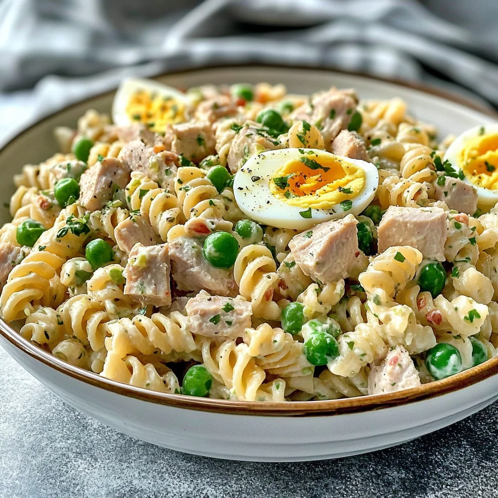 Easy Tuna Pasta Salad