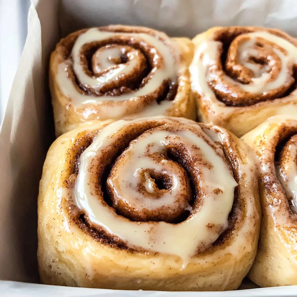 Healthy Cinnamon Rolls with Icing