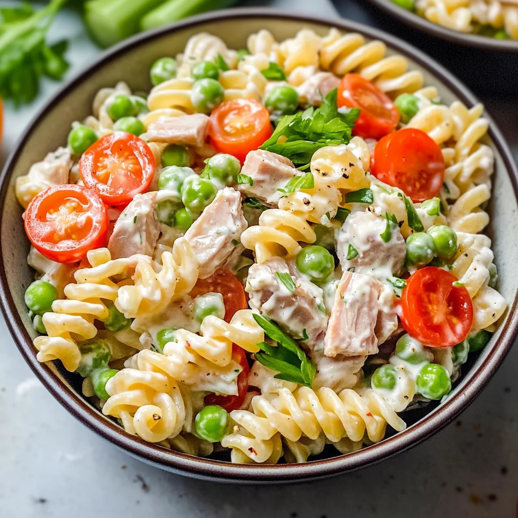 Healthy Tuna Pasta Salad