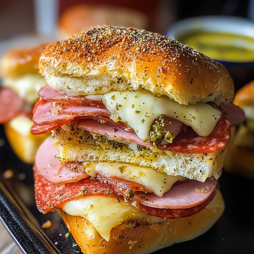 Hot Italian Sub Sliders