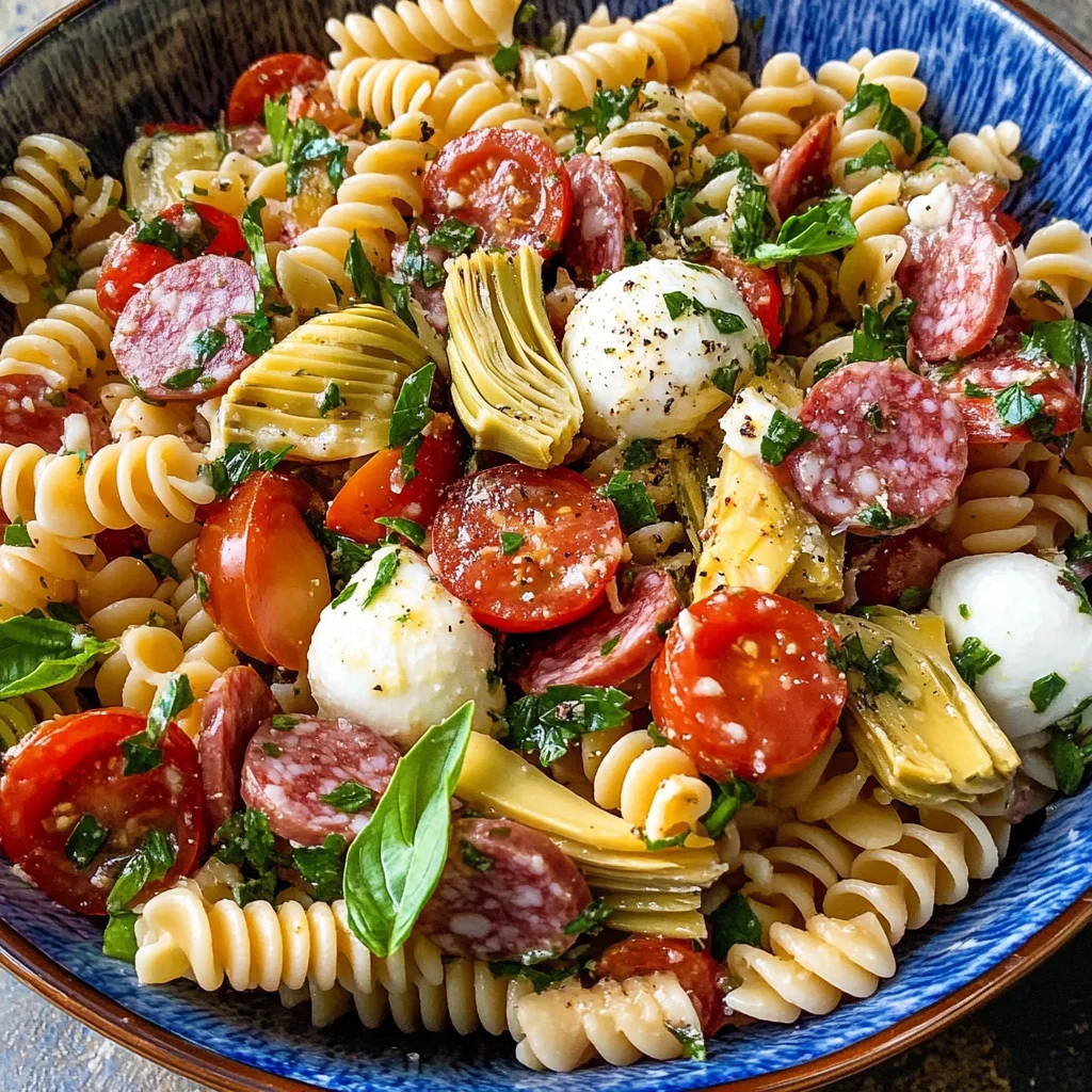 Italian Pasta Salad Recipe