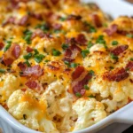 Loaded Cauliflower Casserole Recipe