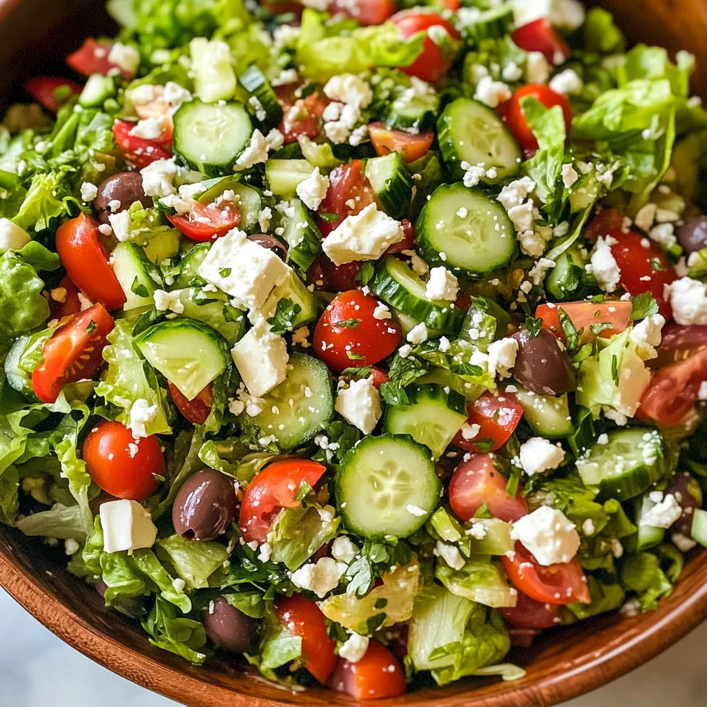 Mediterranean Chopped Salad