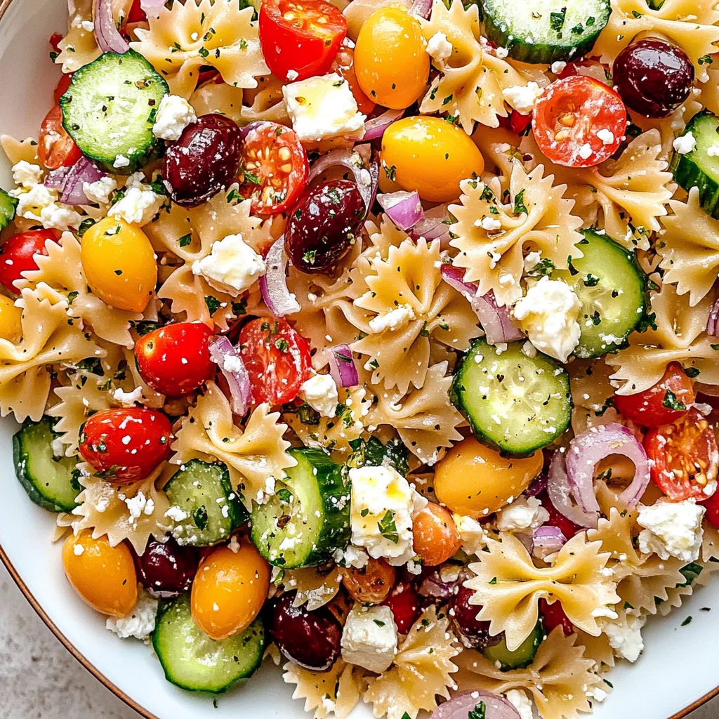 Mediterranean Pasta Salad