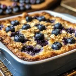My Easy Blueberry Cottage Cheese Breakfast Bake