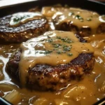Amish Hamburger Steak Bake