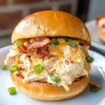 Bacon Ranch Cheddar Chicken Sandwiches
