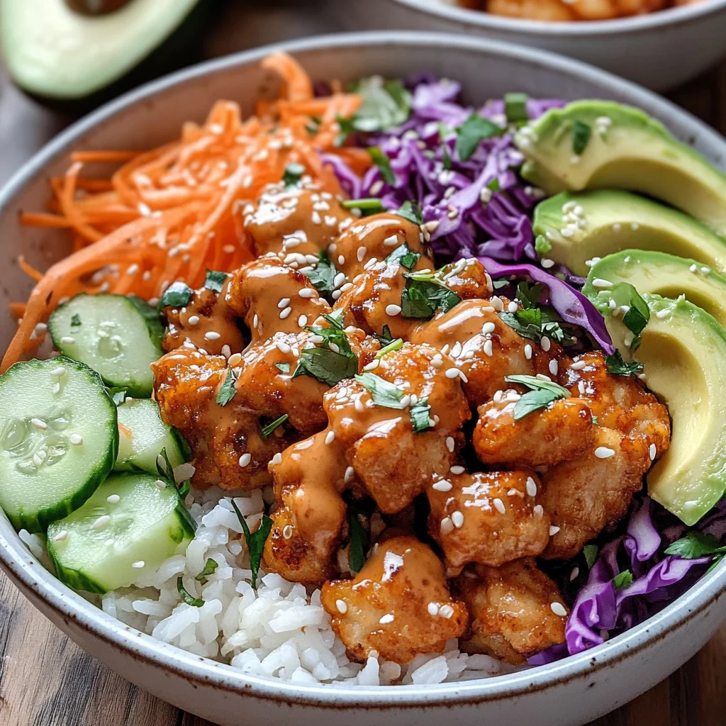 Bang Bang Chicken Bowl