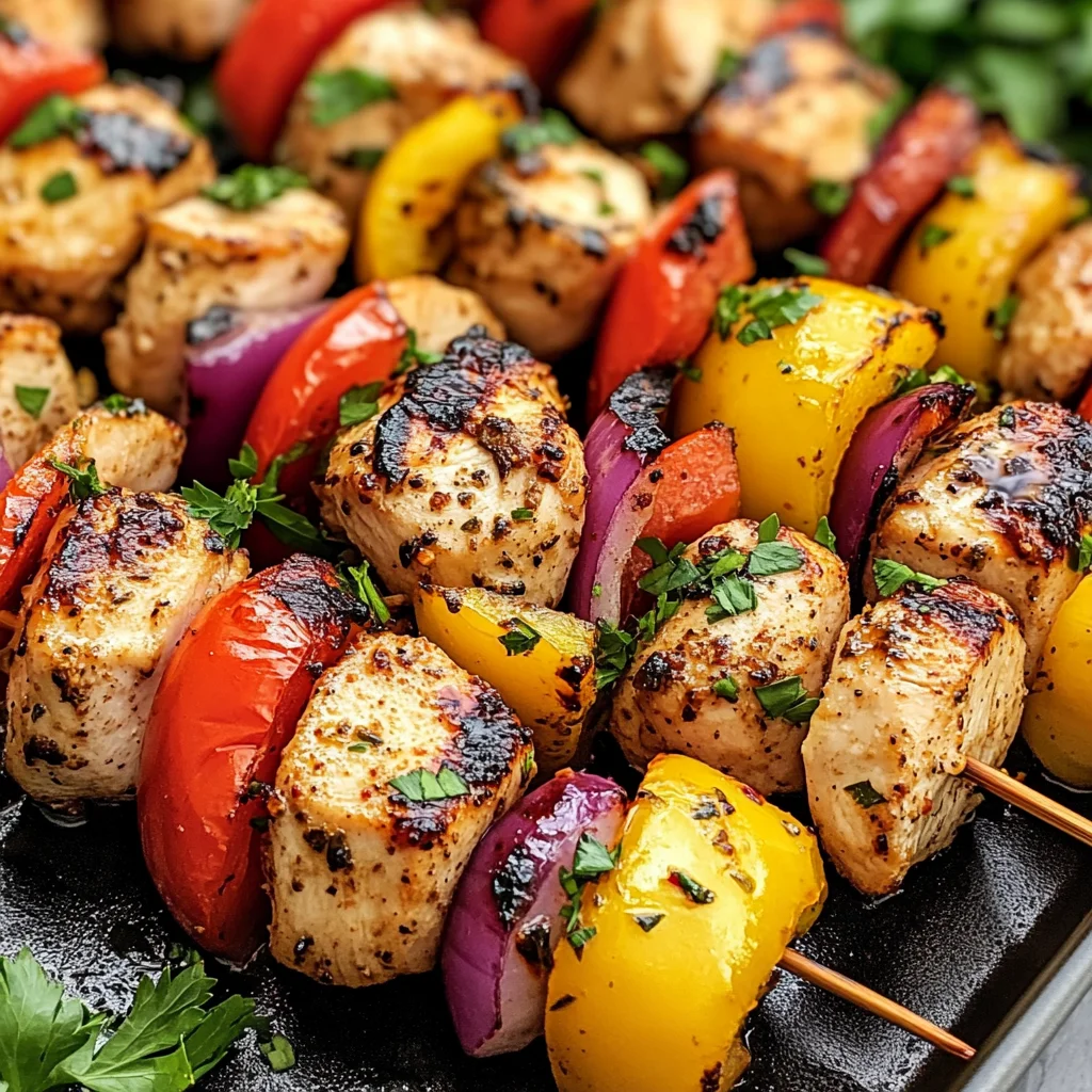 Best Chicken Kabobs in Oven Recipe