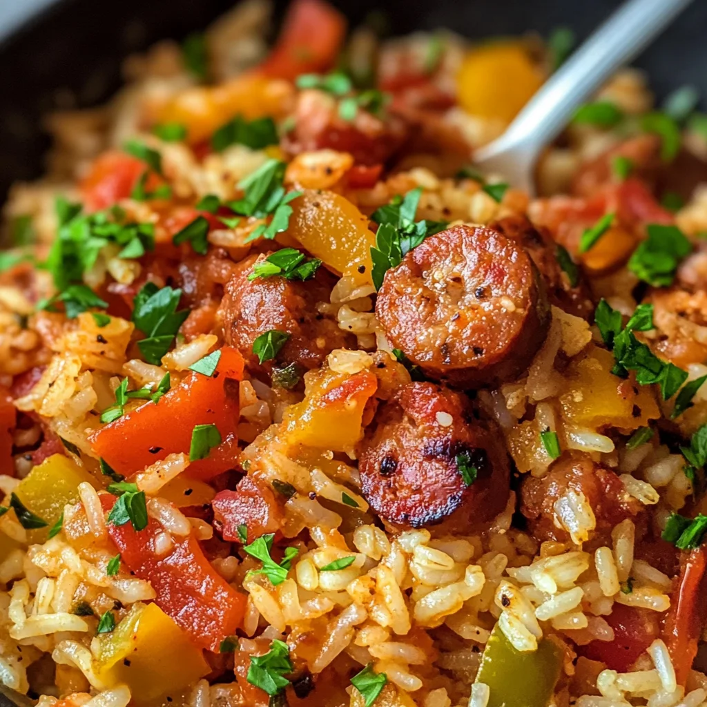 Cajun Sausage and Rice