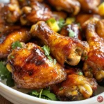 Caribbean Baked Chicken Wings