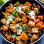 Chili Lime Sweet Potato and Chicken Skillet