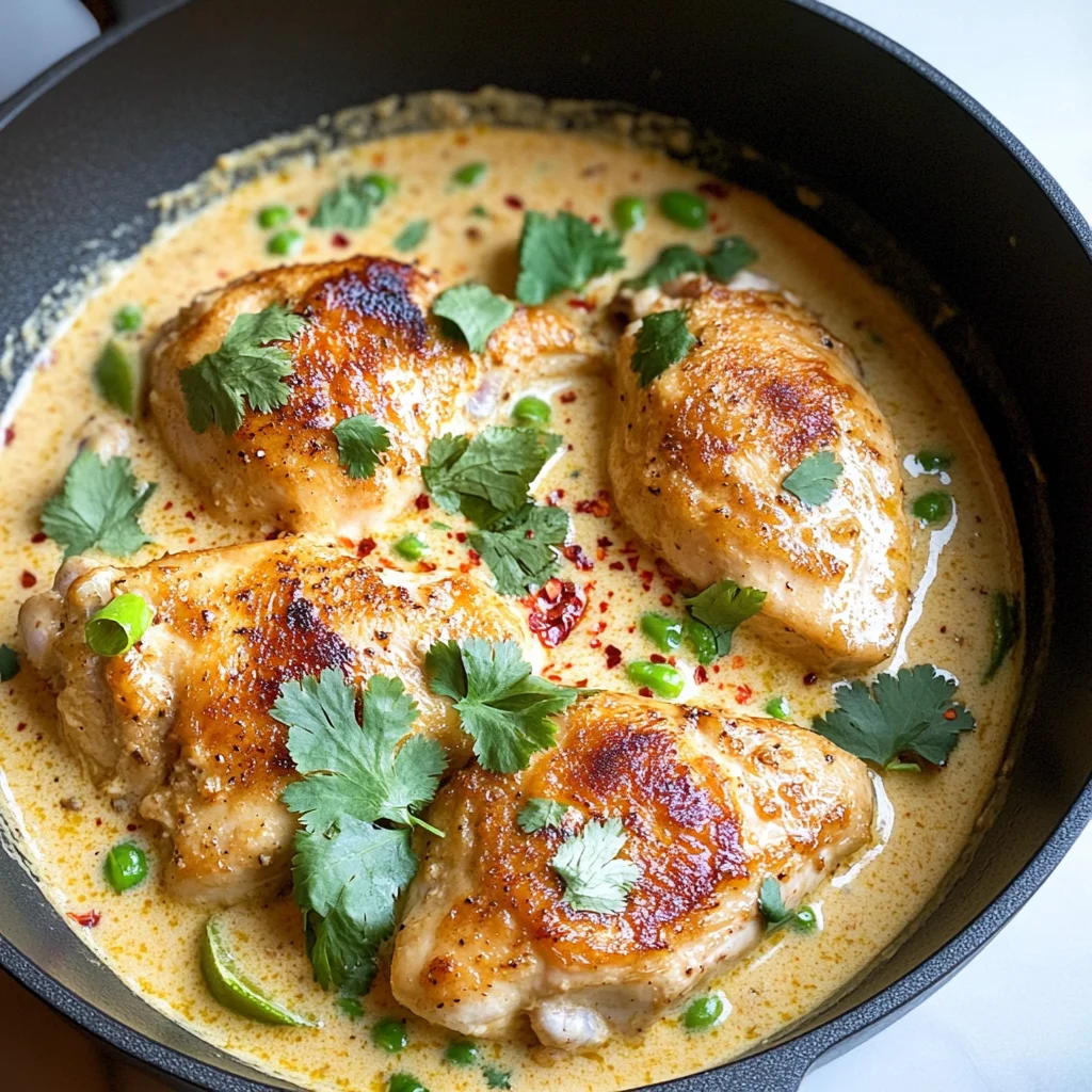 Creamy Coconut Milk Chicken Recipe (One-Skillet)