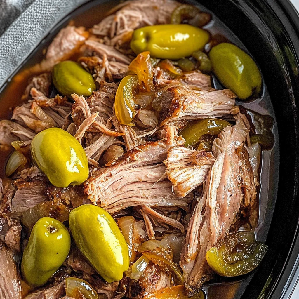 Crock Pot Mississippi Pork Roast