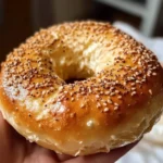 Fluffy Cottage Cheese Almond Flour Bagel