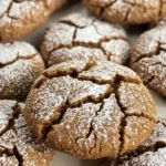 Gingerbread Crinkle Cookies Recipe