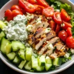 Greek Chicken Bowls