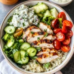 Greek Chicken Bowls