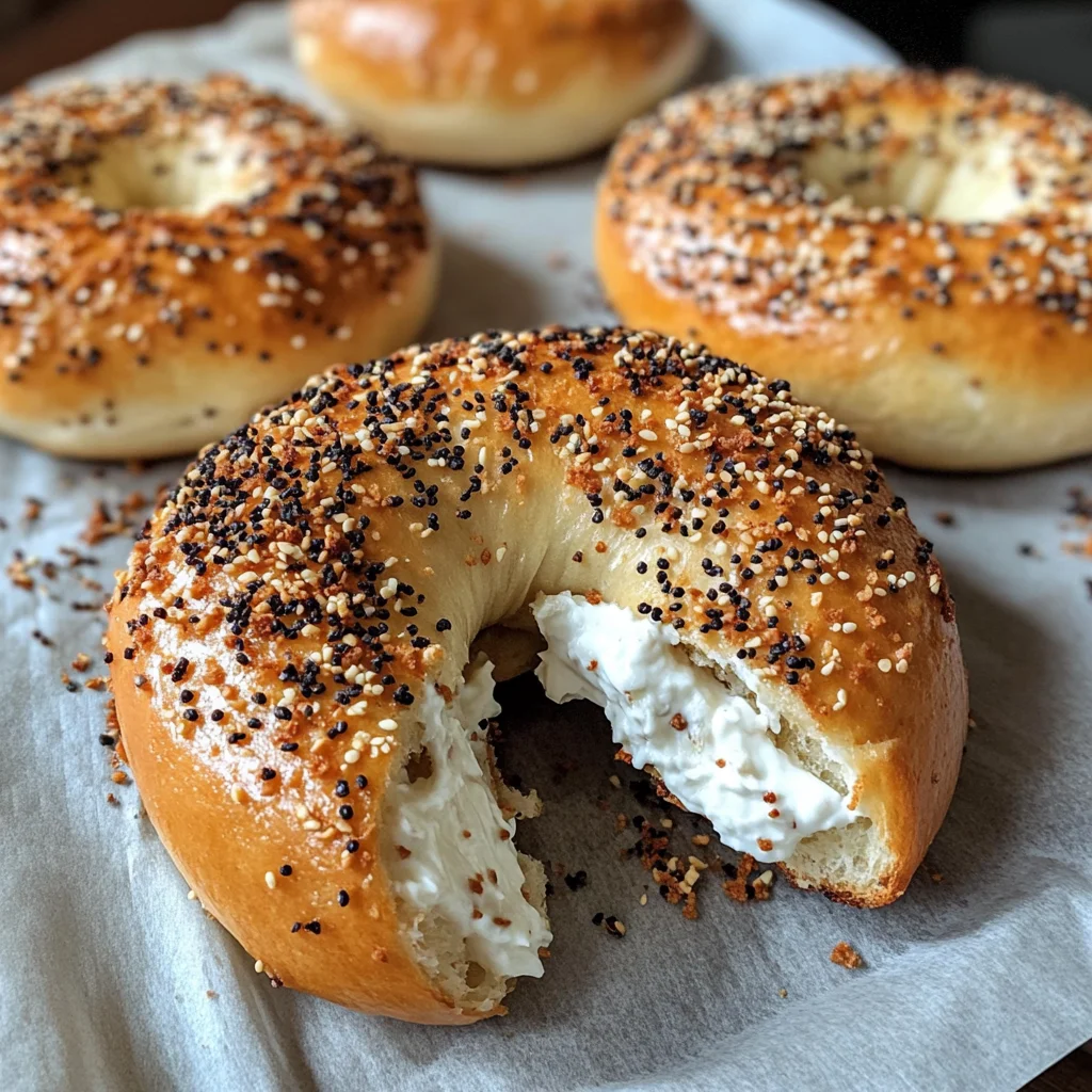Greek Yogurt Bagels