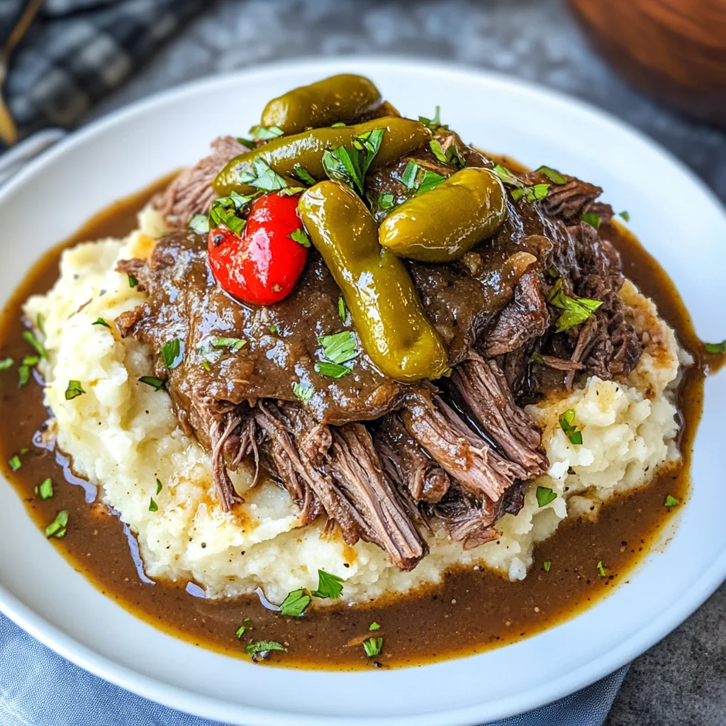 Healthy Mississippi Pot Roast with Beef Gravy Recipe
