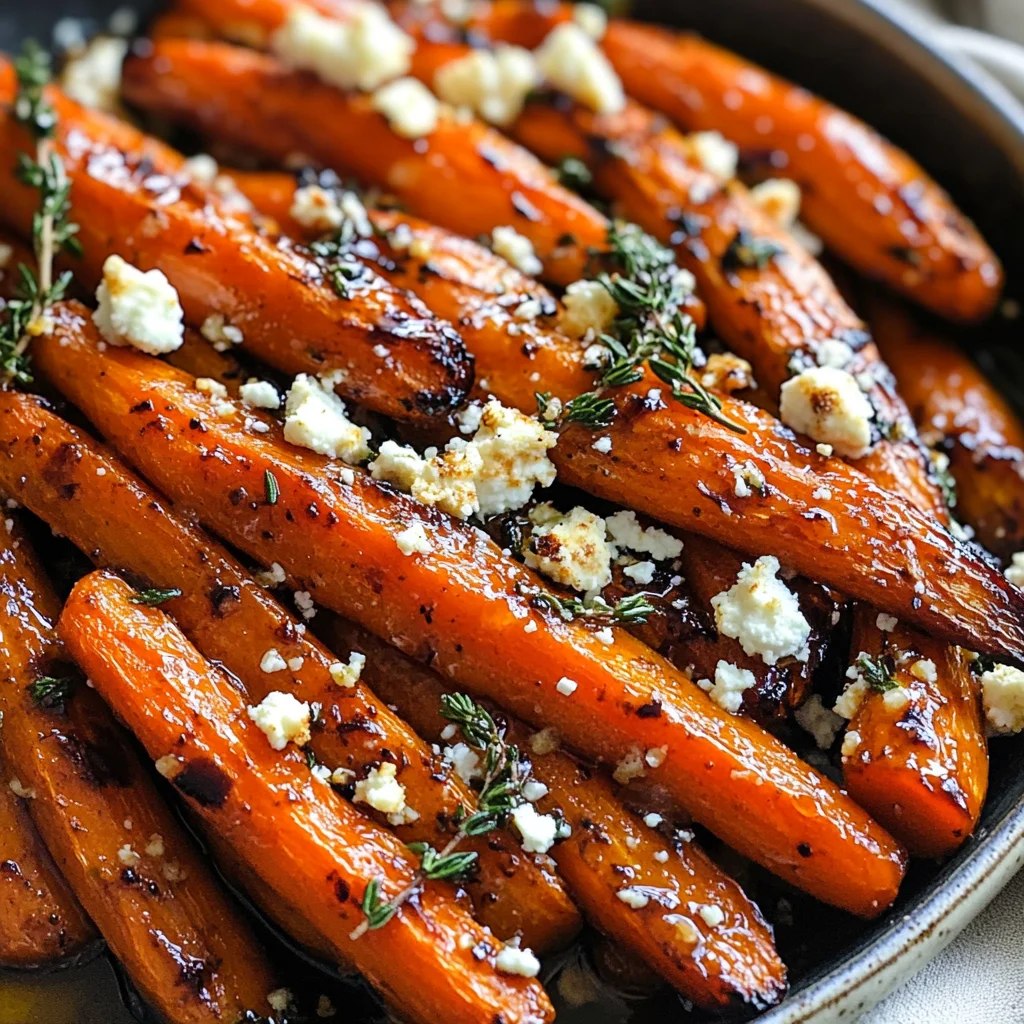 Honey Balsamic Roasted Carrots