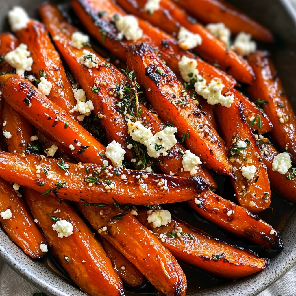 Honey Balsamic Roasted Carrots