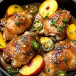 Jalapeno Peach Chicken