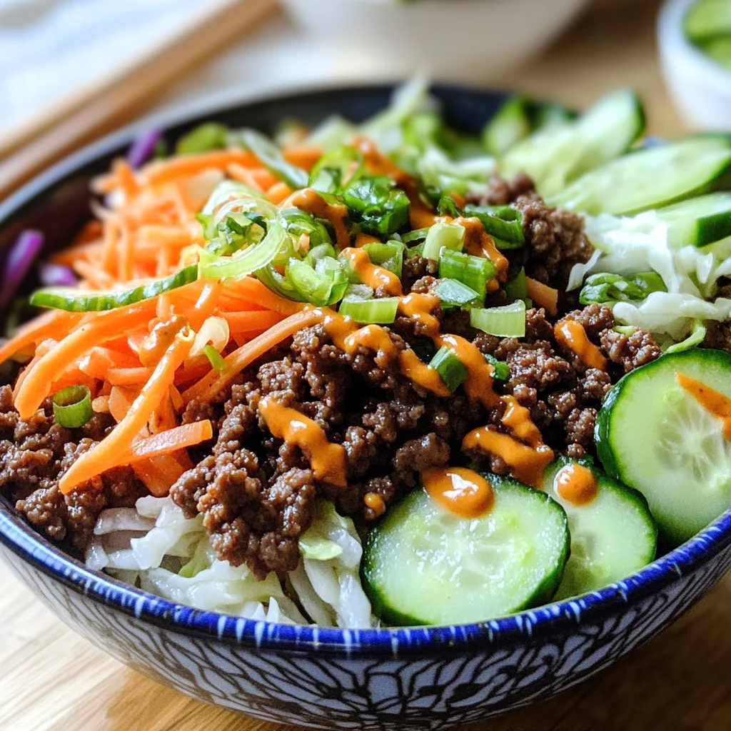 Korean Beef Bowls