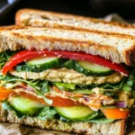 Laura's Fresh Veggie Sandwich