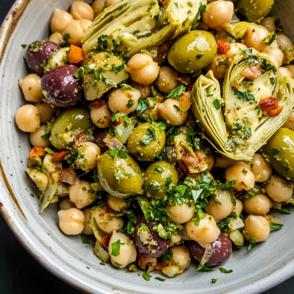 Marinated Za'atar Bean Salad