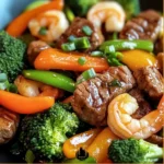 STEAK AND SHRIMP STIR FRY