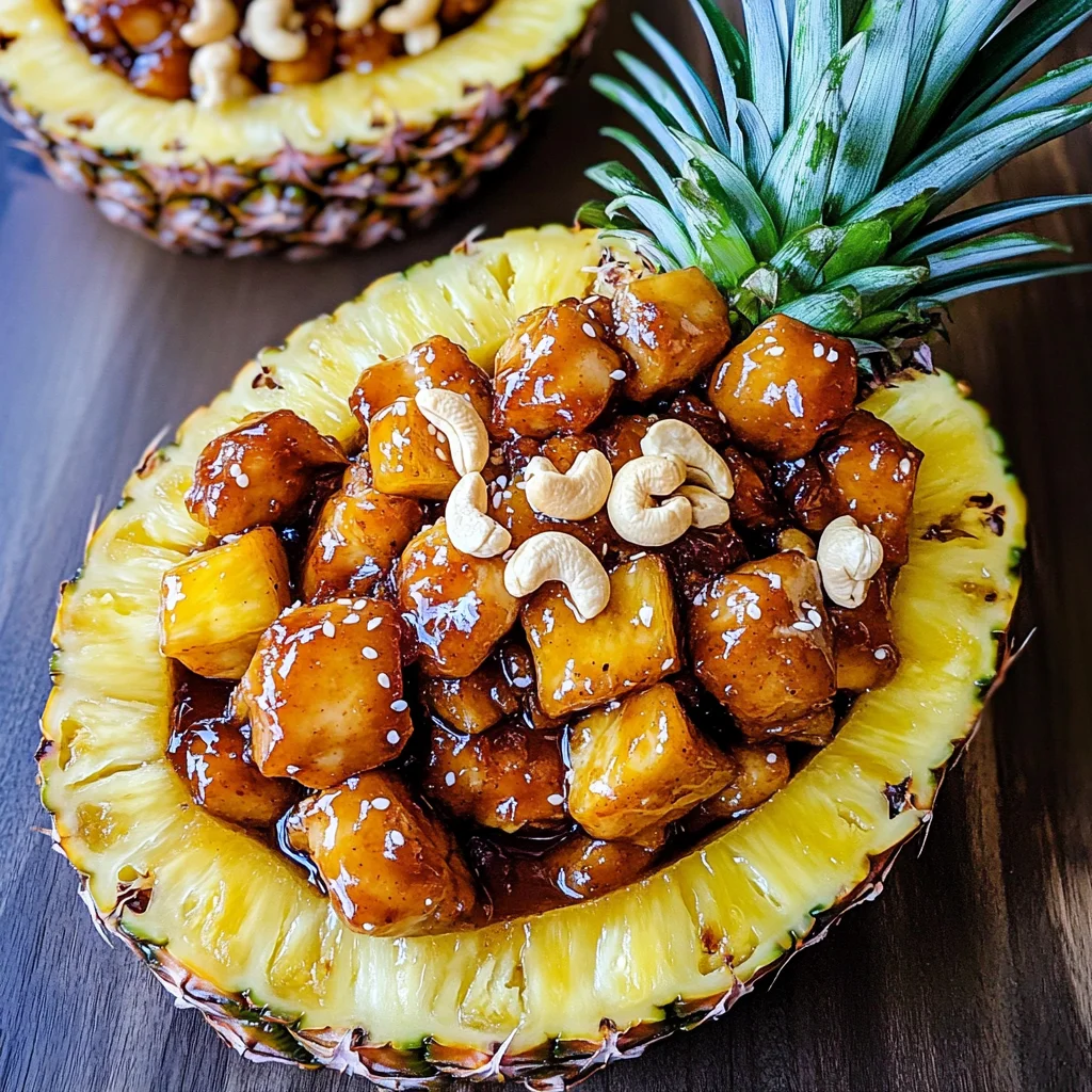 Sticky Pineapple Chicken