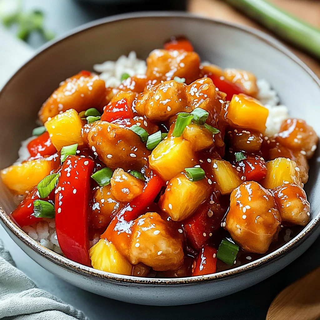 Sweet And Sour Chicken Recipe