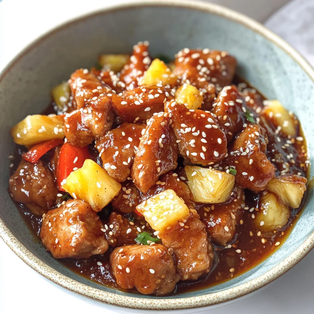 Sweet & Sour Pork