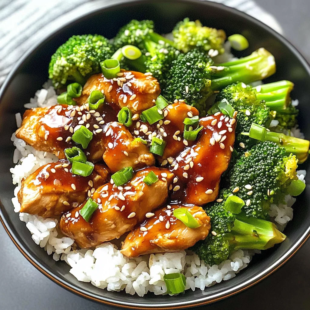 Teriyaki Chicken Rice Bowls