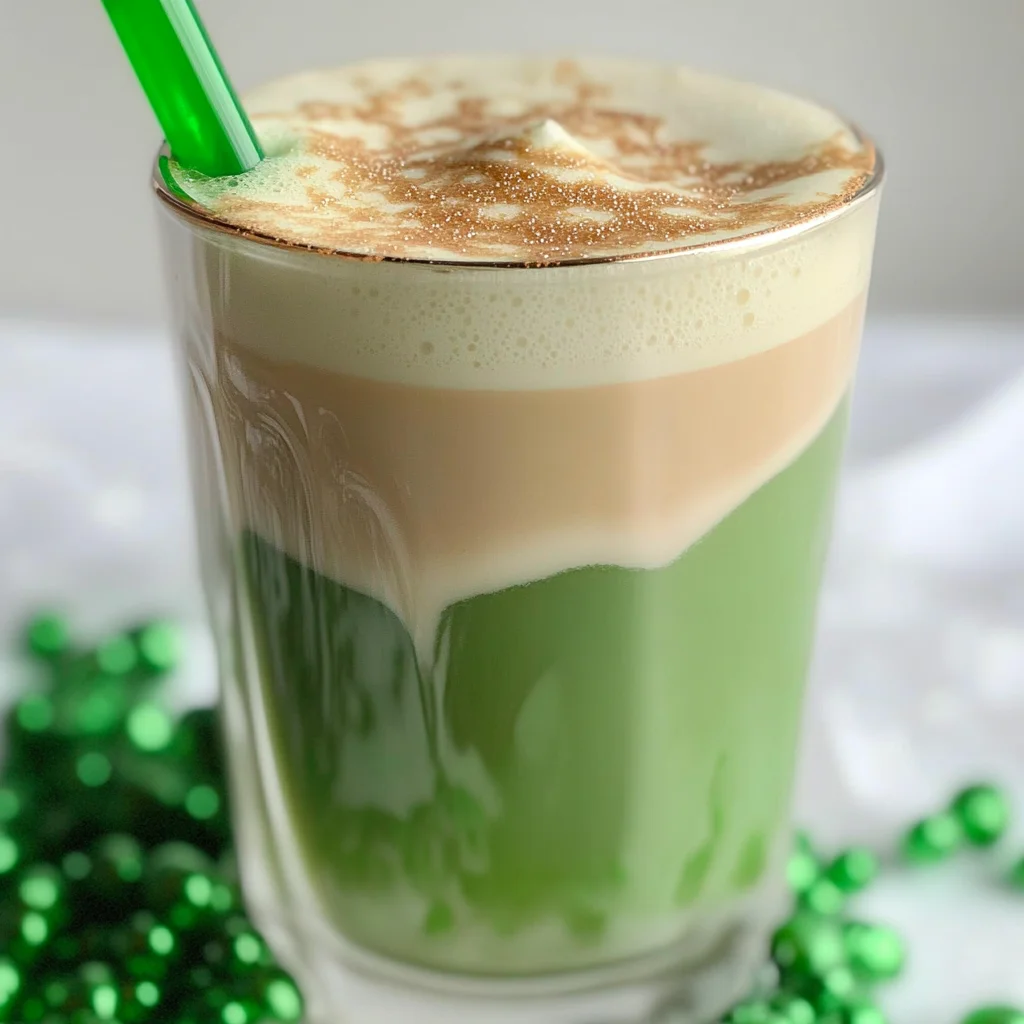 The Tipsy Shamrock Cocktail