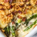Asparagus Casserole with Ritz Crackers