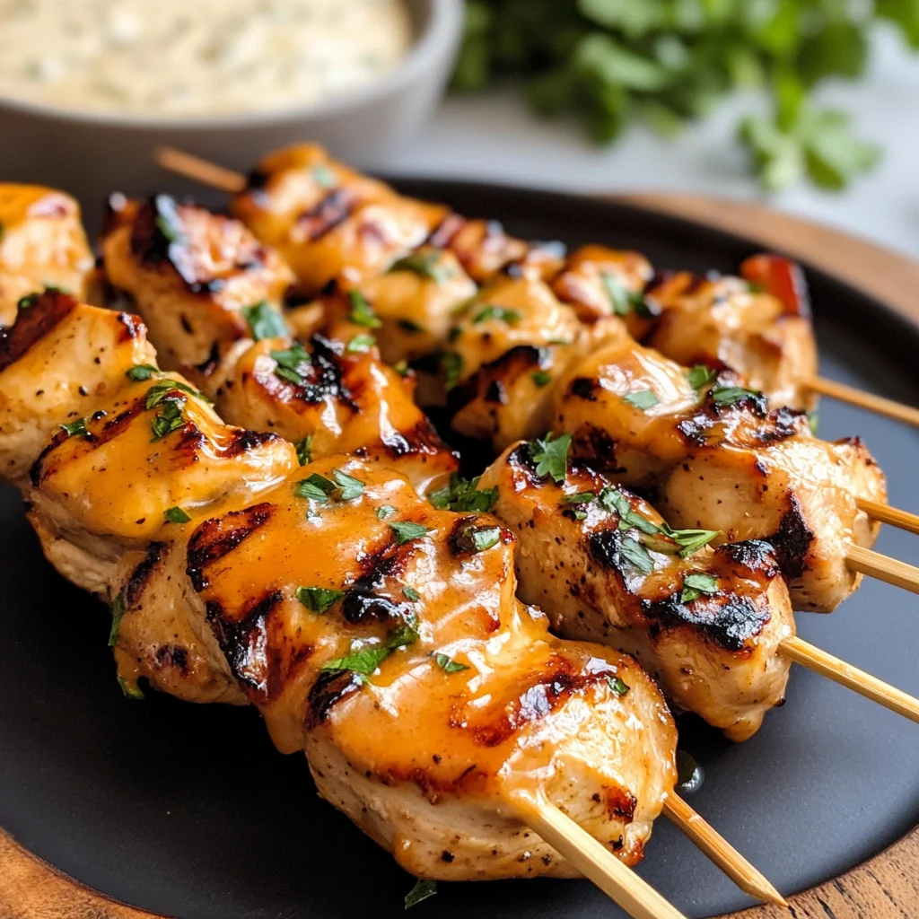 Bang Bang Chicken Kabobs