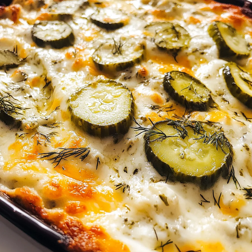 Best Baked Ranch Pickle Dip