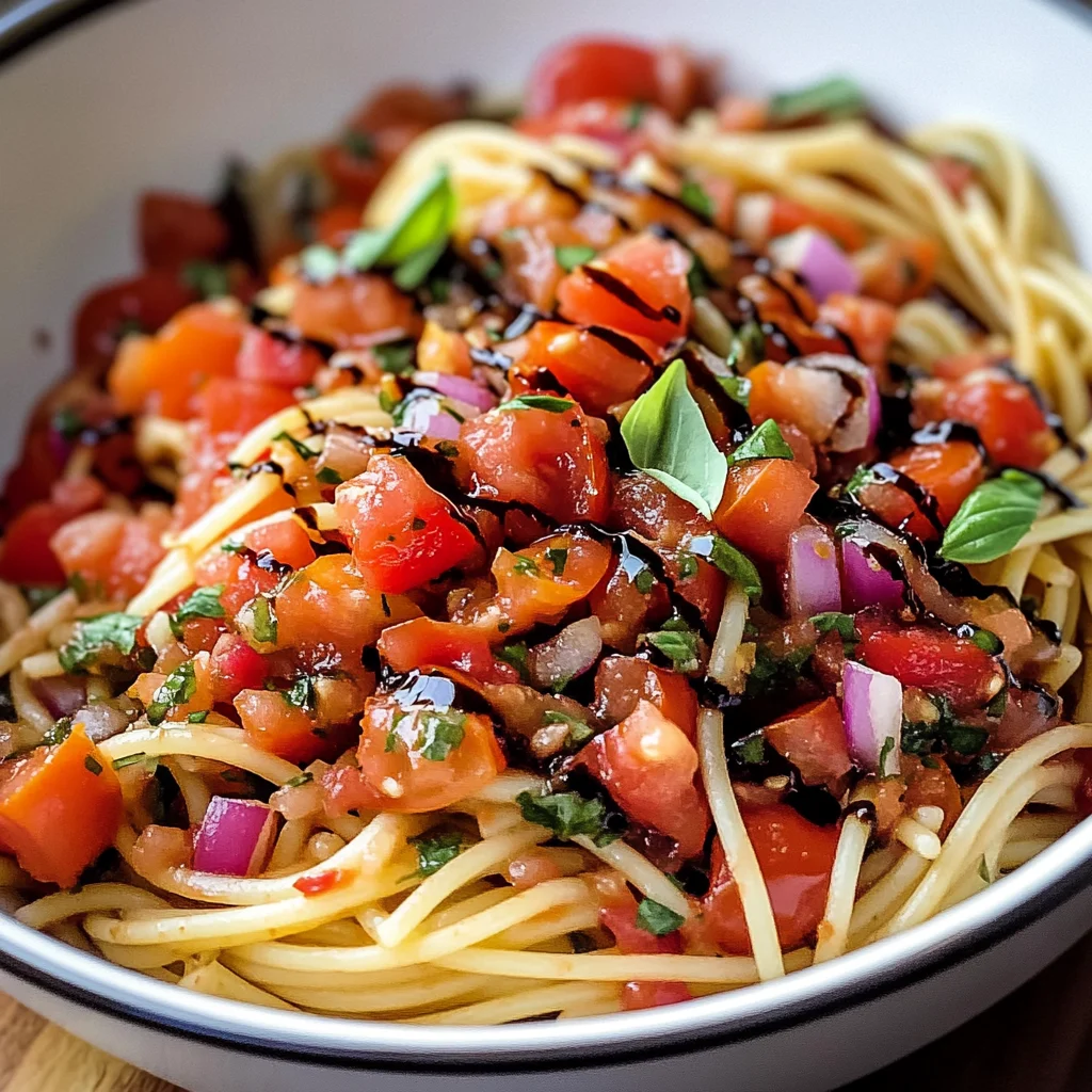 Bruschetta Pasta Salad