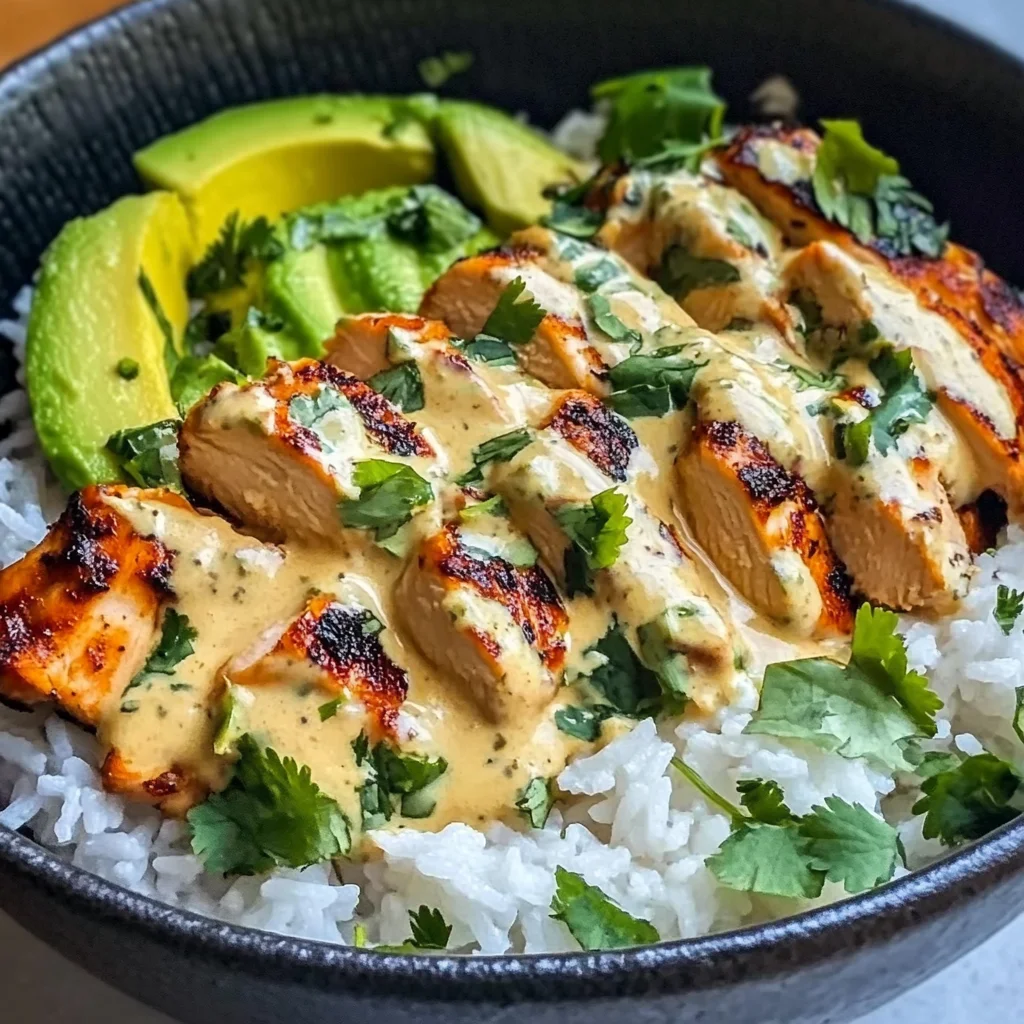 Coconut Chicken Rice Bowl