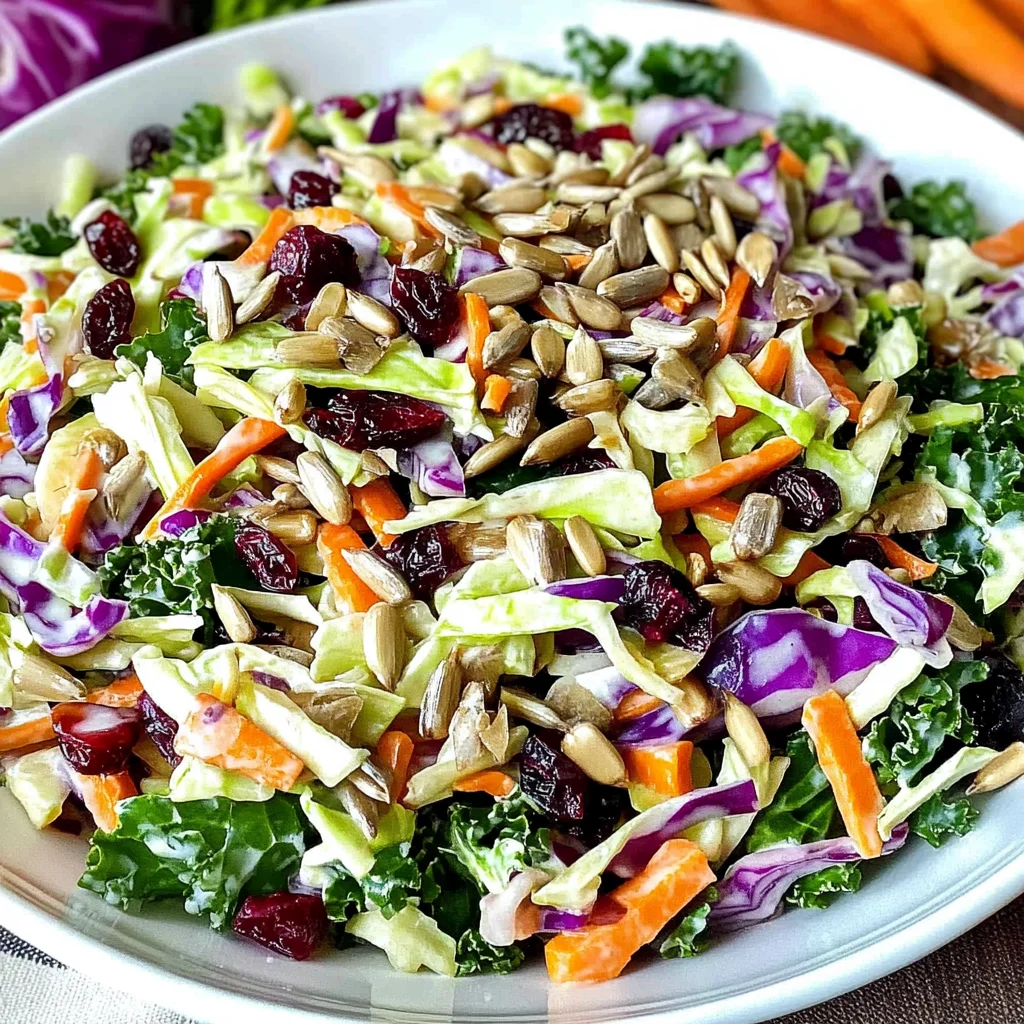 Copycat Sunflower Crunch Kale Cabbage Salad