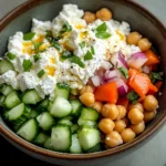 Cottage Cheese and Chickpea Salad: A Refreshing and Protein-Packed Delight