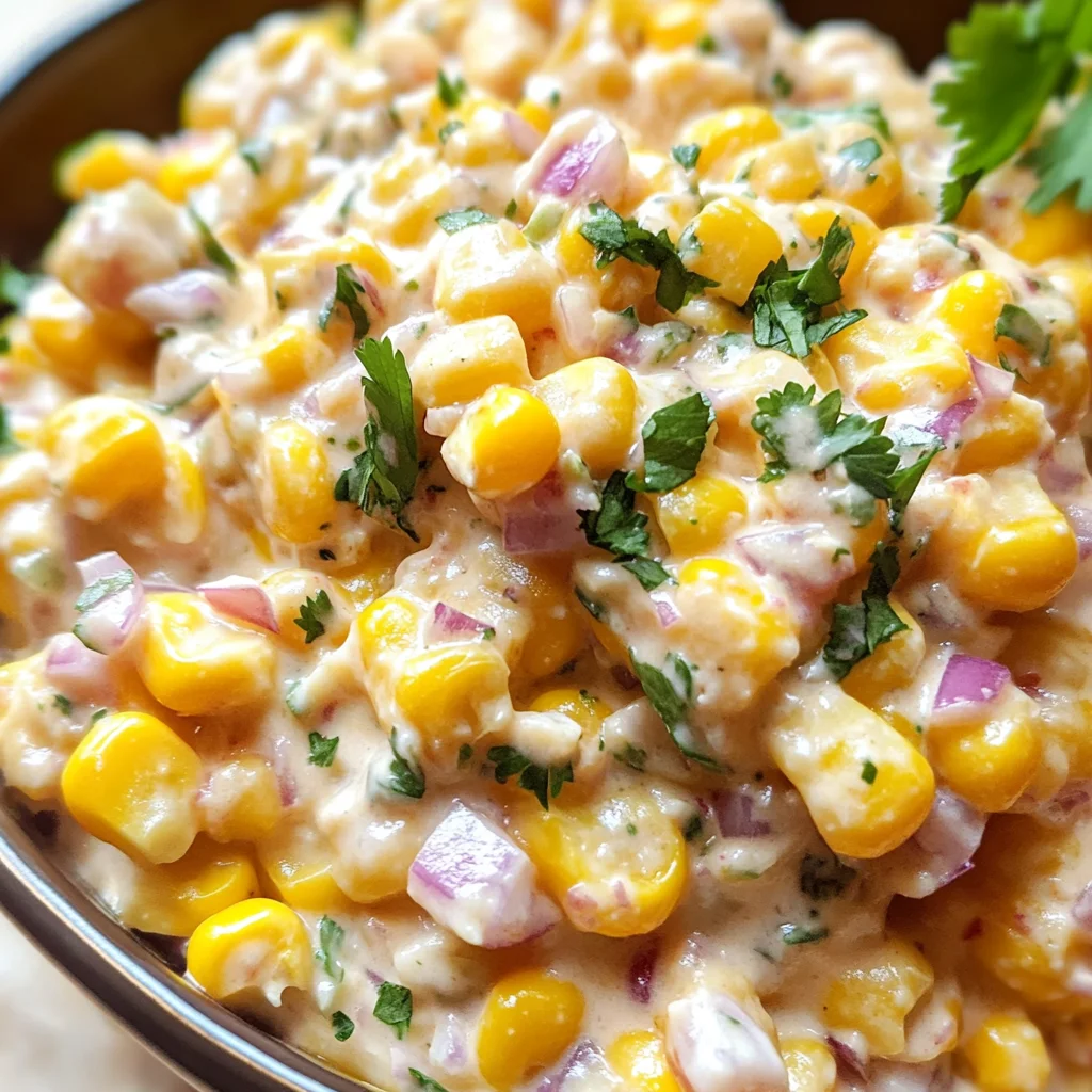 Creamy Corn Salsa