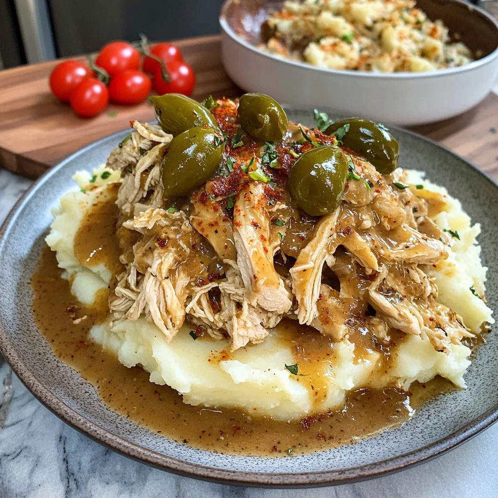 Crockpot Mississippi Chicken
